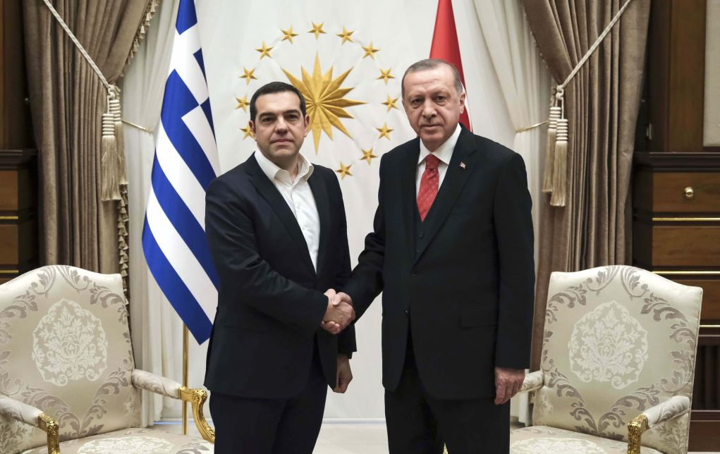 Ολοκληρώθηκε η συνάντηση Τσίπρα – Ερντογάν