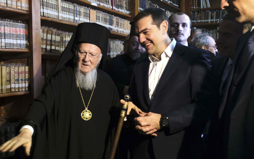 Με το στόμα ανοικτό ο Αλέξης Τσίπρας στη Χάλκη