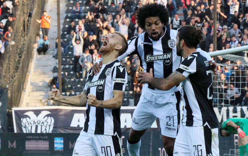 Πιο κοντά στον τίτλο ο ΠΑΟΚ με 3-0 επί του Ατρομήτου