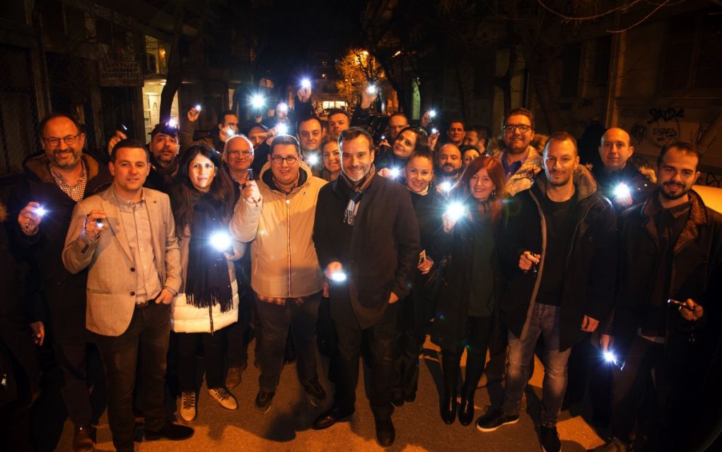 Ζέρβας: Στόχος να αλλάξουμε τον φωτισμό στην πόλη και όχι τα φώτα στους πολίτες