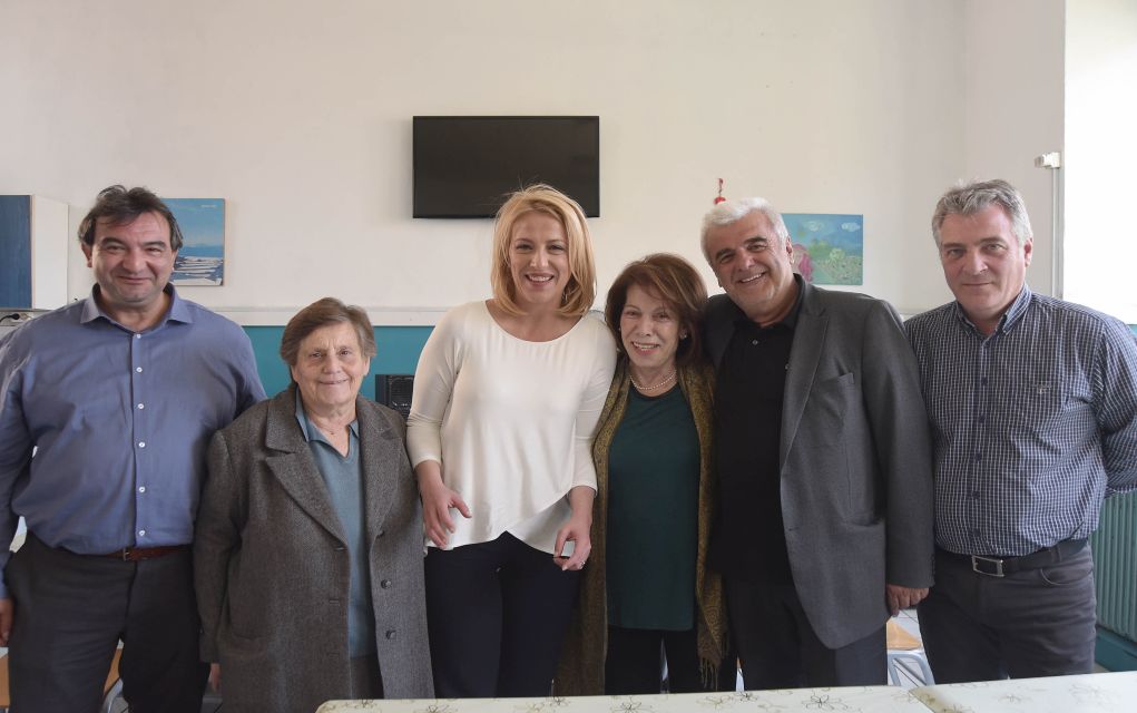 Στο Κέντρο Φροντίδας «Αργώ» η Ρένα Δούρου