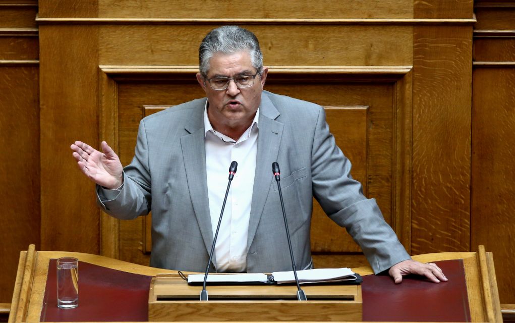 Επίθεση Κουτσούμπα κατά ΝΑΤΟ και Ε.Ε.