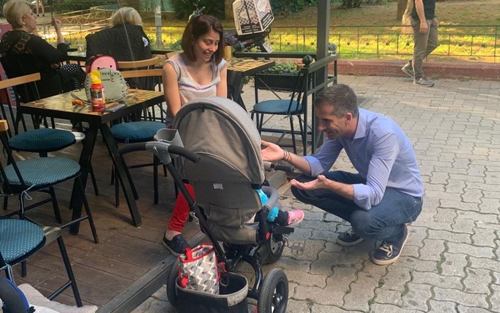 Μπακογιάννης από Φωκίωνος Νέγρη: «Η Αθήνα μας χρειάζεται όλους»