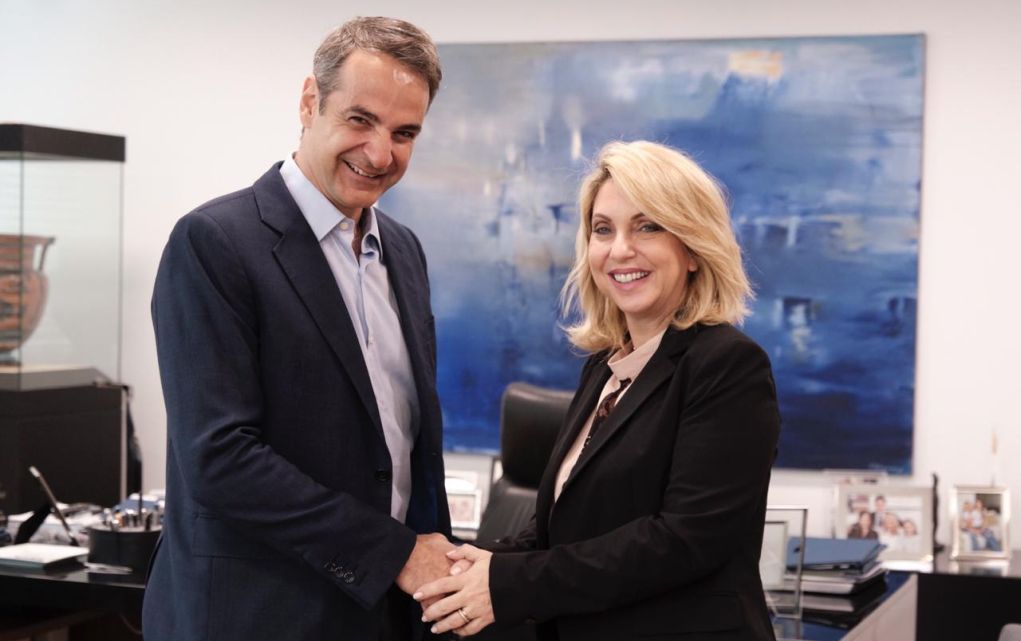 Υποψήφιοι με τη ΝΔ Φάνης Παπάς και Σοφία Λουκέρη