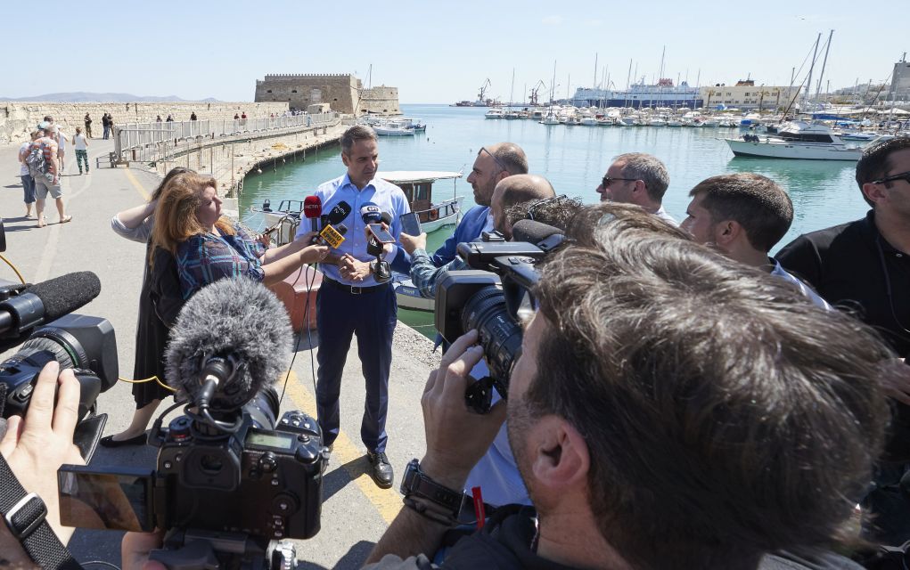 Κ. Μητσοτάκης από την Κρήτη:Εγώ θα επιμένω να ενώνω και να μιλάω για το μέλλον
