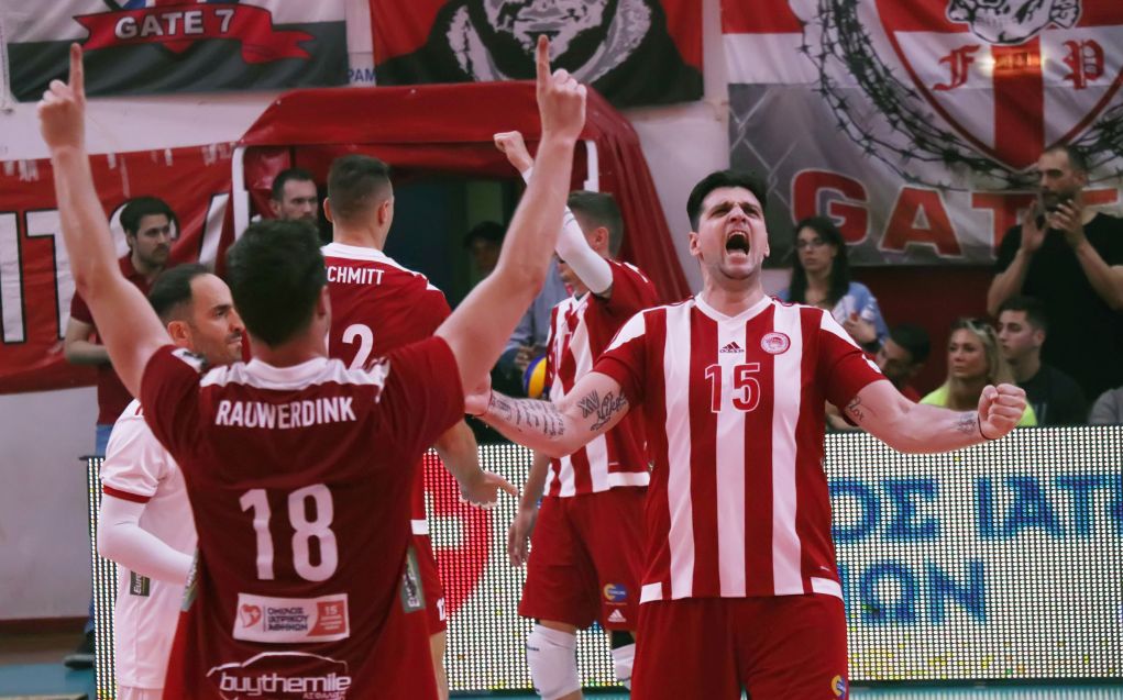 Βόλεϊ: Ο Ολυμπιακός έκανε το 1-0 κόντρα στον ΠΑΟΚ