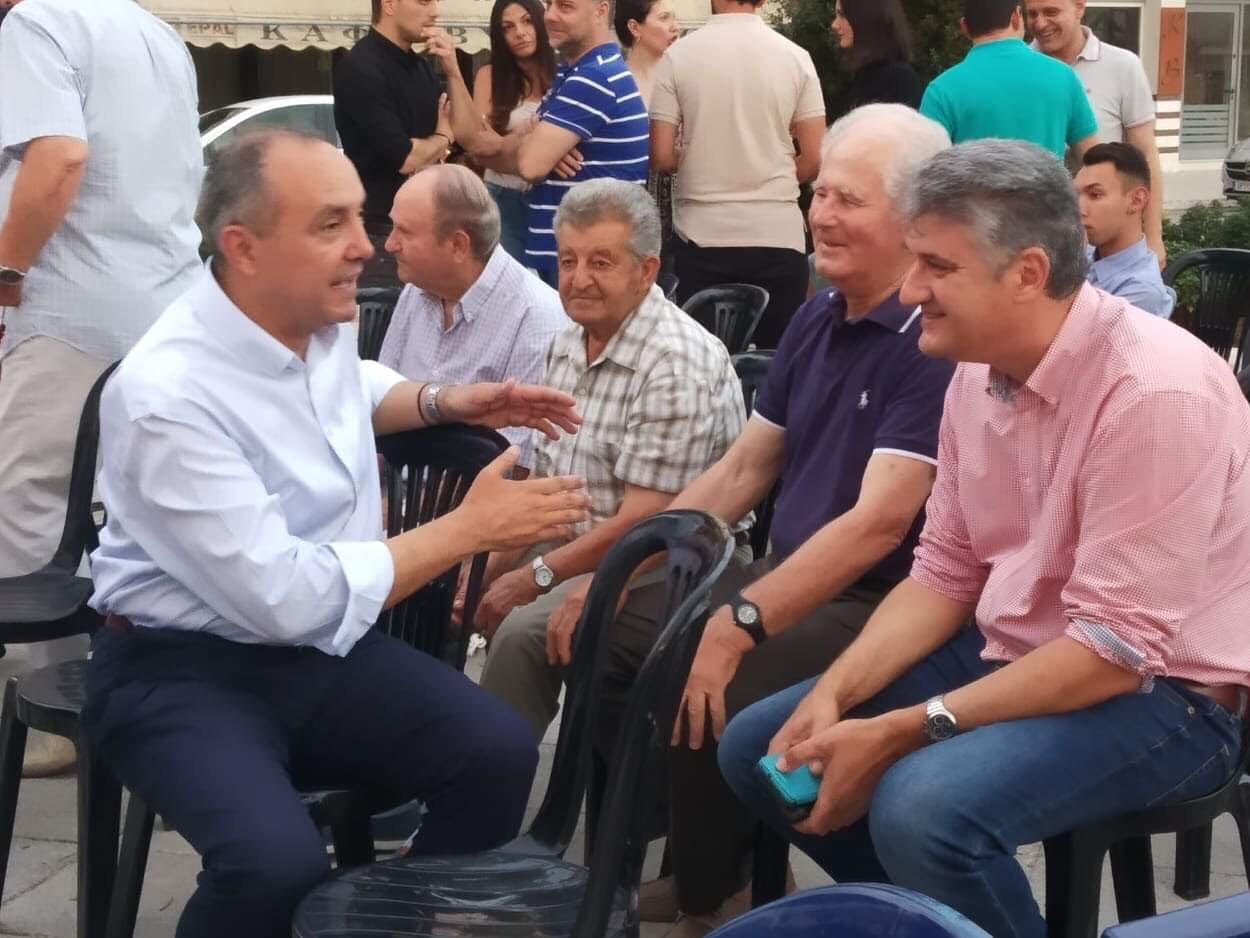 Μεγάλη ανοιχτή συγκέντρωση του Θόδωρου Καράογλου στη Χαλάστρα