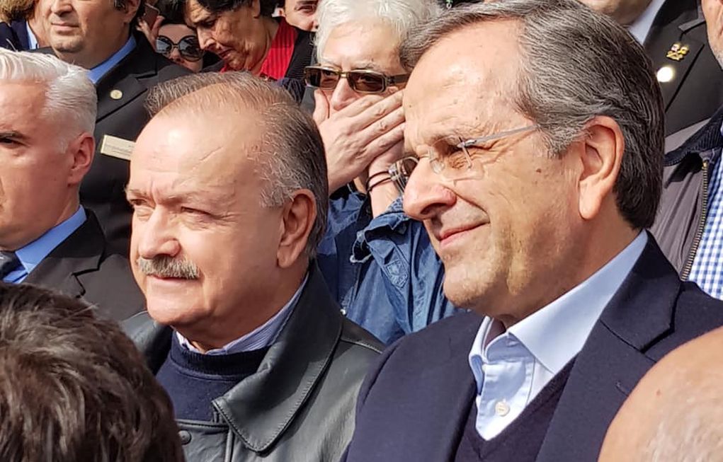 Στη Θεσσαλονίκη για τον Σταμάτη ο Σαμαράς