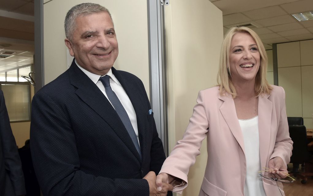 Σε καλό κλίμα η συνάντηση Πατούλη – Δούρου: «Θα συνεργαστούμε»