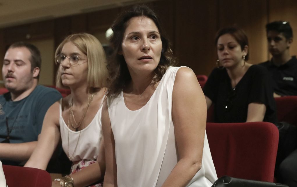Η Περιστέρα Μπαζιάνα ξανά στη δίκη της Χρυσής Αυγής