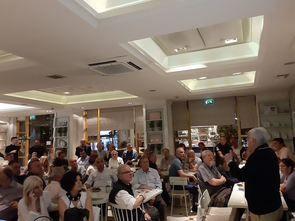 Το πρόγραμμα συναντήσεων και εκδηλώσεων του Στράτου Σιμόπουλου