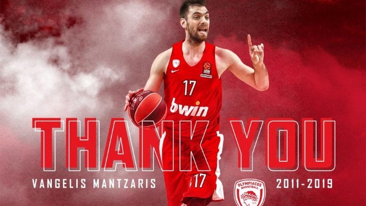 Ο Ολυμπιακός ανακοίνωσε το «τέλος» με Μάντζαρη