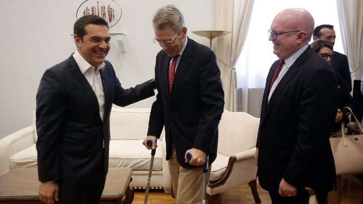 Η σημασία της διατήρησης της Ελλάδας ως πυλώνα σταθερότητας στην Αν. Μεσόγειο και τα Βαλκάνια στη συνάντηση Τσίπρα-Ρίκερ