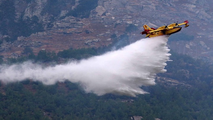 Πυρκαγιά σε δασική έκταση στην Ξάνθη