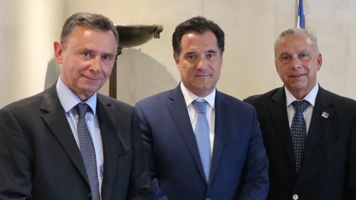Συνάντηση Γεωργιάδη με τον πρόεδρο του Ελληνογερμανικού Επιμελητηρίου
