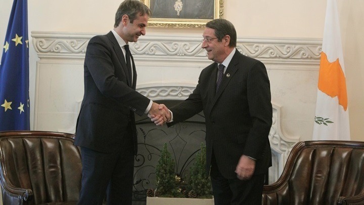 Κύπρος: Συνάντηση Κ. Μητσοτάκη με τον Ν. Αναστασιάδη