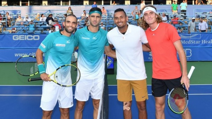 Ήττα στο Citi Open για τους Τσιτσιπά-Κύργιο (video)