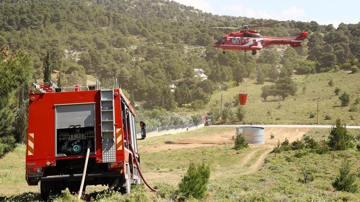 Ρέθυμνο: Σε ετοιμότητα η Πολιτική προστασία για τον κίνδυνο πυρκαγιάς