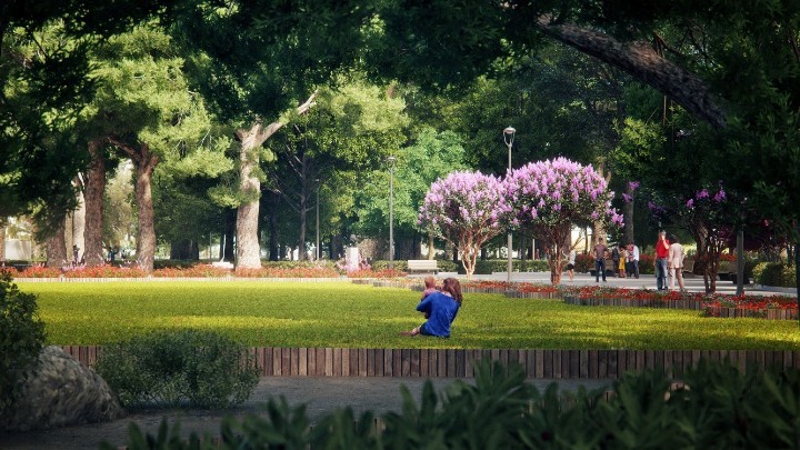Υπερτοπικός πόλος πρασίνου, αναψυχής και αθλητισμού στο παλιό κοιμητήριο Νεάπολης, στη Νίκαια