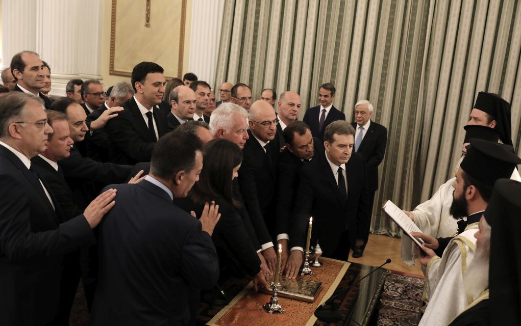 Σήμερα η πρώτη συνεδρίαση του νέου υπουργικού συμβουλίου