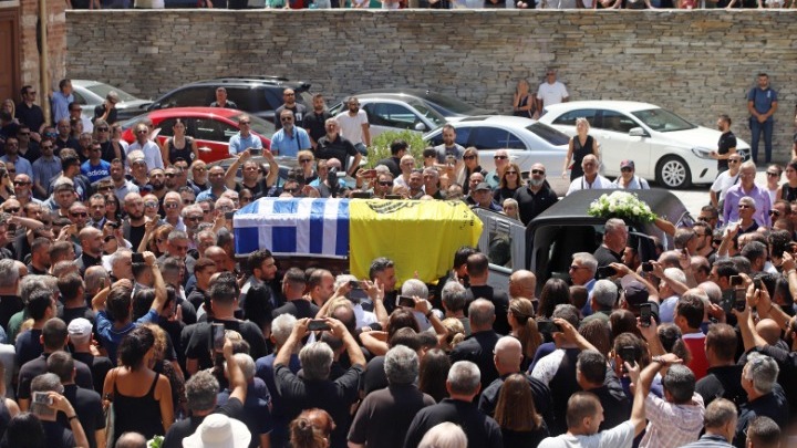 Το τελευταίο «αντίο» στον Γιώργο Ποζίδη
