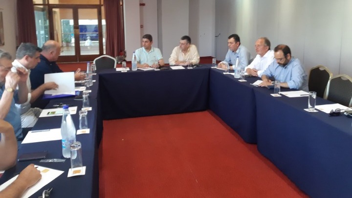 Ζητήματα αθλητικών υποδομών του Βόλου, συζητήθηκαν στη συνάντηση Αυγενάκη με τους βουλευτές Μαγνησίας και τον Αχιλλέα Μπέο