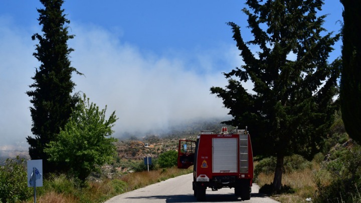 ΓΓ Πολιτικής Προστασίας: Πολύ υψηλός κίνδυνος πυρκαγιάς στις Περιφέρειες Βορείου και Νοτίου Αιγαίου και Κρήτης