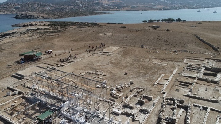 Δεσποτικό Κυκλάδων: Aνασκαφή και αναστηλωτικές εργασίες
