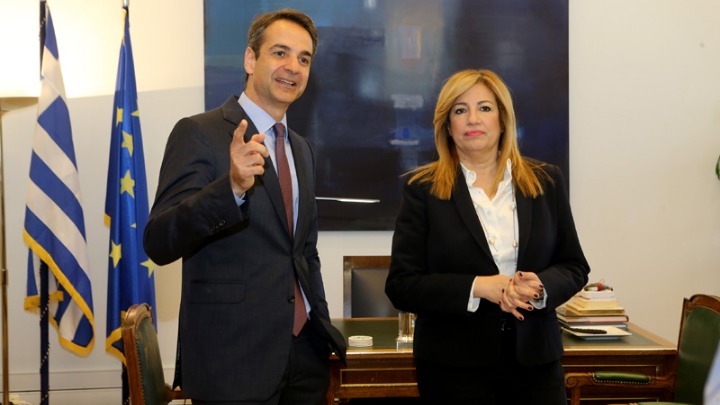Τηλεφωνική επικοινωνία Μητσοτάκη – Γεννηματά