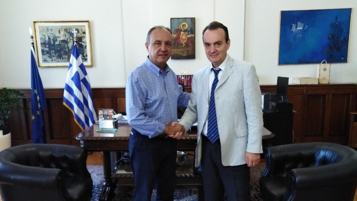 Συνάντηση Καράογλου με τον διευθυντή Εκπαίδευσης Κ. Μακεδονίας