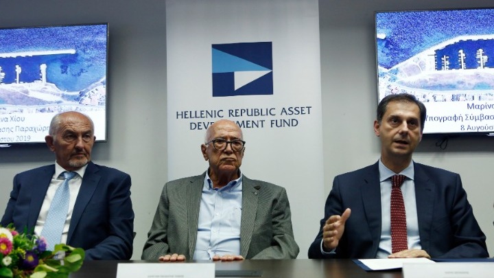 Υπεγράφη η σύμβαση για χρήση και εκμετάλλευση της μαρίνας Χίου