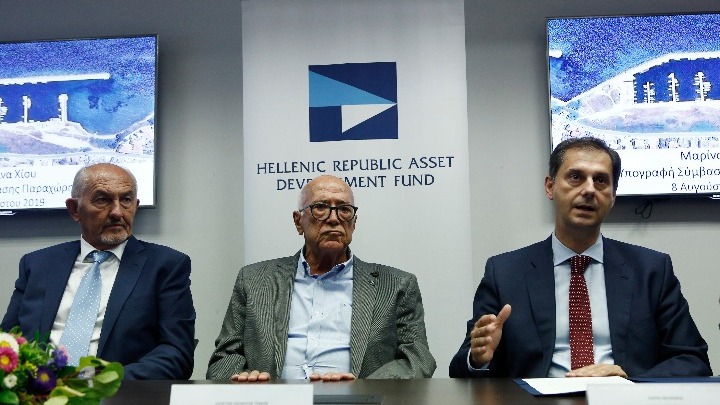 Υπεγράφη η σύμβαση παραχώρησης της μαρίνας Χίου