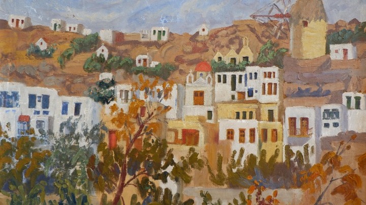 Αφιέρωμα στη Μυκονιάτισσα ζωγράφο Μ. Ιγγλέση