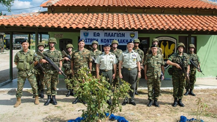 Στη ζώνη ευθύνης της ΧΙΙ μηχανοκίνητης μεραρχίας Πεζικού ο αρχηγός ΓΕΣ