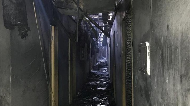 Οκτώ νεκροί σε πυρκαγιά ξενοδοχείου στην Οδησσό