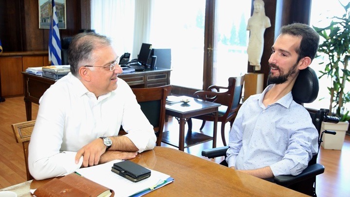 Συνάντηση Τ. Θεοδωρικάκου με τον ευρωβουλευτή Στ. Κυμπουρόπουλο