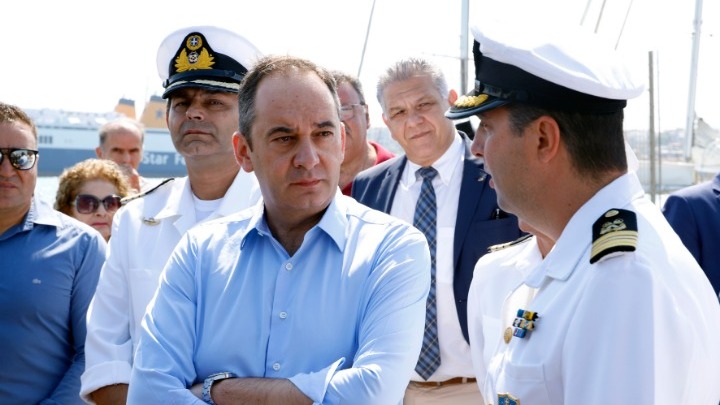 Ηράκλειο: Στο Κεντρικό Λιμεναρχείο της πόλης ο Ι. Πλακιωτάκης