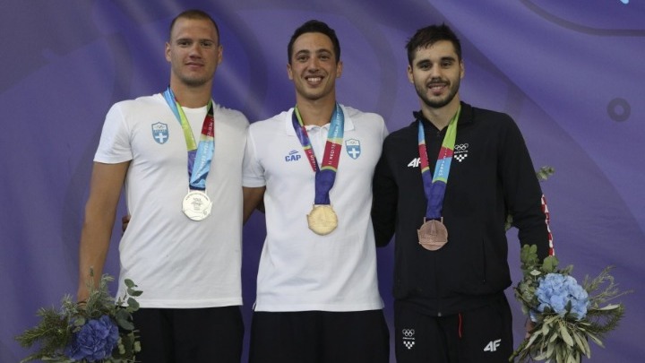 Δέκα ελληνικά μετάλλια και ένα μεσογειακό ρεκόρ στην Πάτρα