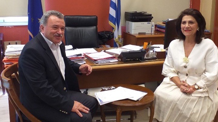 Η Ρόδη Κράτσα-Τσαγκαροπούλου ανέλαβε από τον απερχόμενο Θ. Γαλιατσάτο