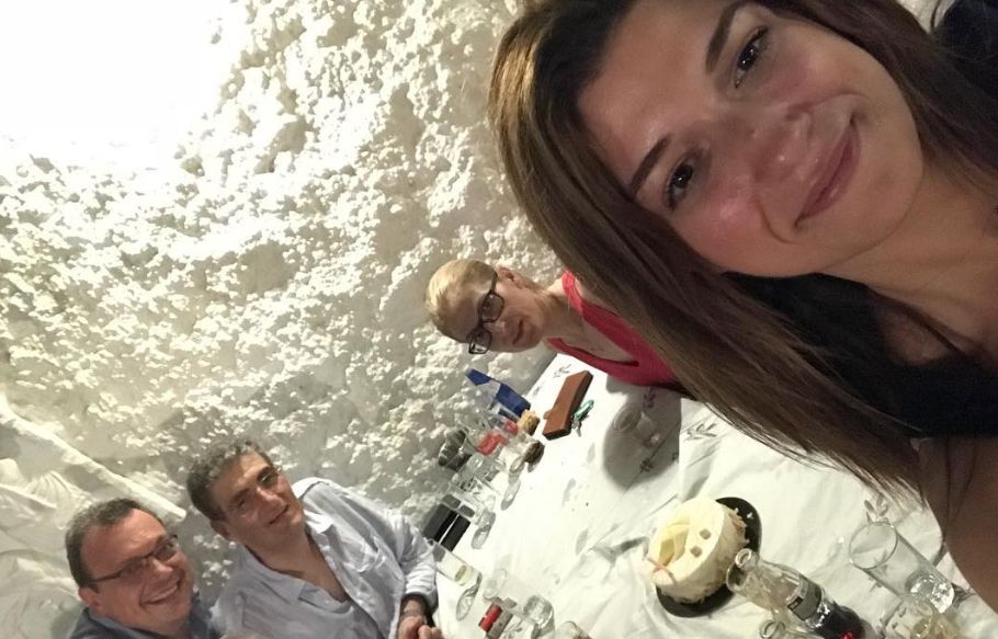 Η εορταστική selfie της Κατερίνας Νοτοπούλου (pic)