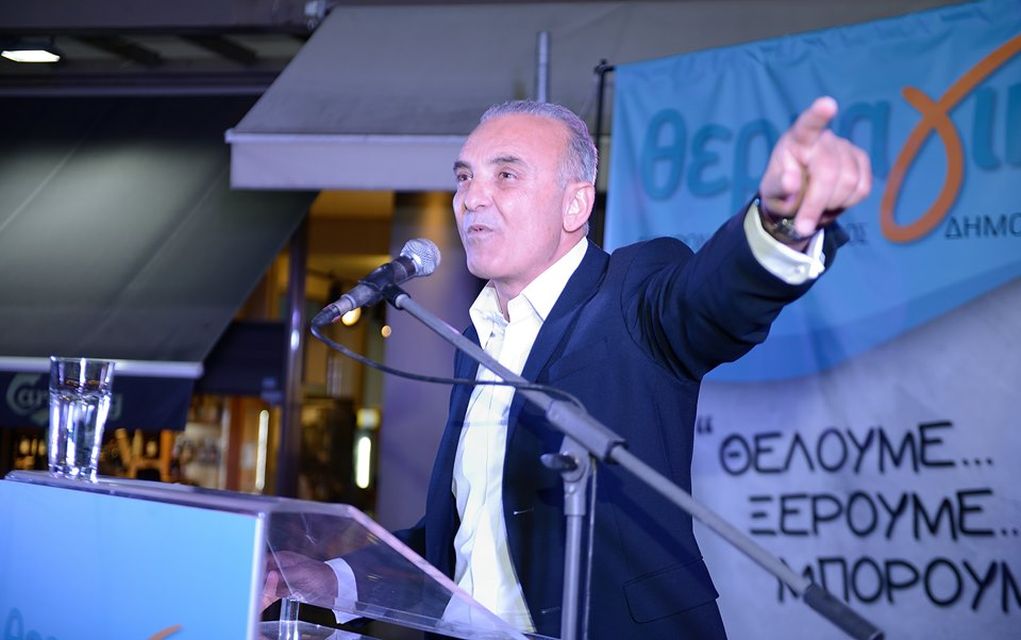 Στο πλευρό των δημοτών ο δήμαρχος Θερμαϊκού Γιώργος Τσαμασλής (pic)