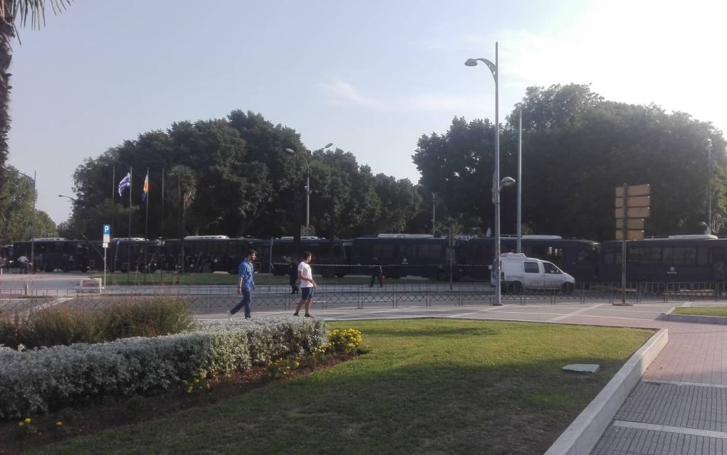 Πορείες για τη ΔΕΘ: Αποκλεισμένο το κέντρο (pics-vd)