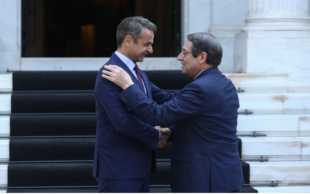 Κοινό ανακοινωθέν από Μητσοτάκη-Αναστασιάδη