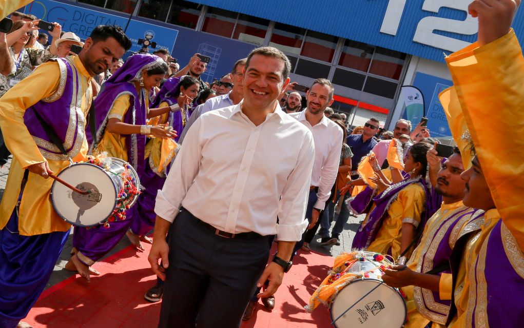 H επίσκεψη του Αλ. Τσίπρα στη ΔΕΘ (vd&pics)