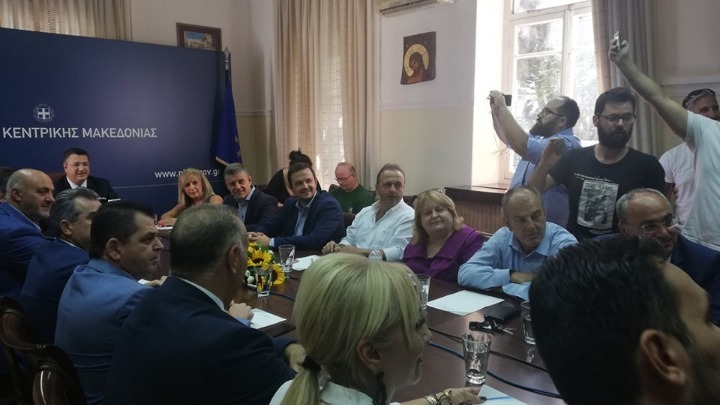 Το νέο σχήμα διοίκησης της Περιφέρειας Κεντρικής Μακεδονίας ανακοίνωσε ο Απόστολος Τζιτζικώστας