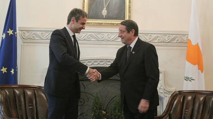 Τηλεφωνική επικοινωνία Μητσοτάκη-Αναστασιάδη