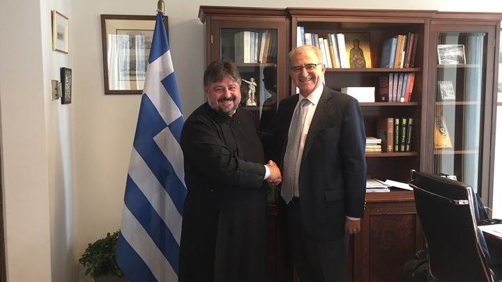 Συνάντηση Α. Διαματάρη με τον Μητροπολίτη Ζάμπιας
