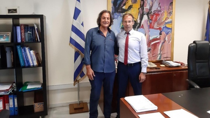 Συνάντηση Γ. Μαυρωτά με τον πρόεδρο της ΟΣΕΚΑ
