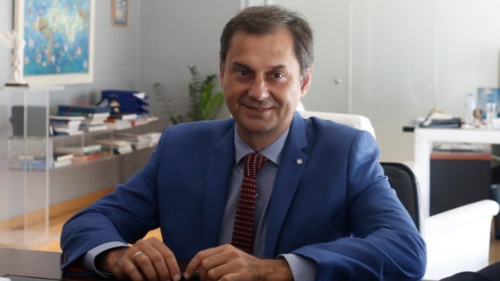Τον Αρχιεπίσκοπο Ιερώνυμο επισκέφθηκε ο υπουργός Τουρισμού, Χάρης Θεοχάρης