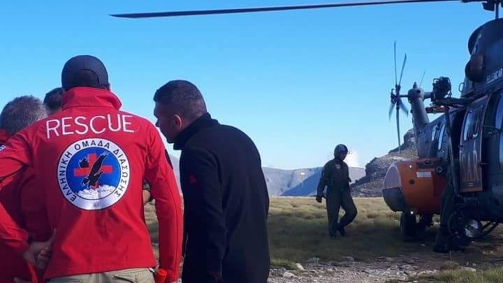 Όλυμπος: Επιχείρηση διάσωσης ορειβάτη